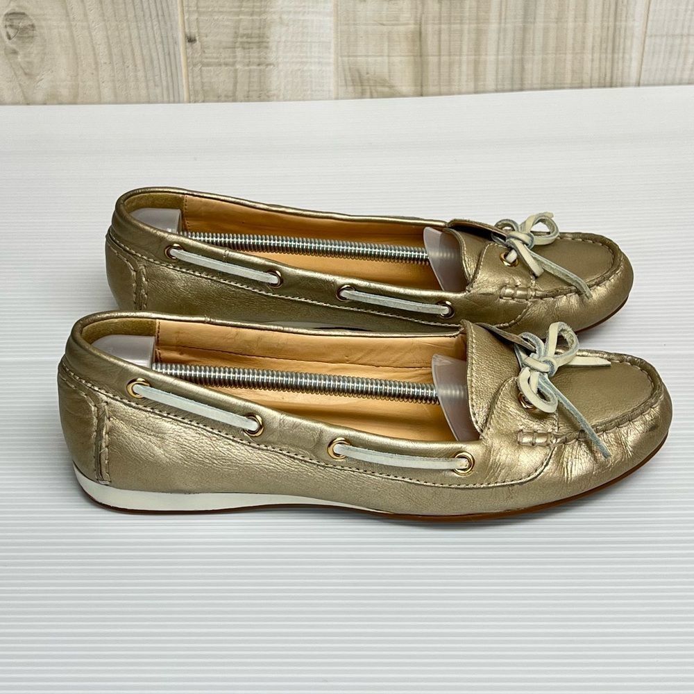🔥 Closet clear Out 🔥. Cole Haan Metallic Loafers - Picture 2 of 8